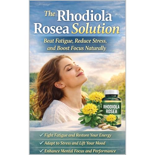The Rhodiola Rosea Solution: Beat Fatigue, Reduce Stress, and Boost Focus Naturally