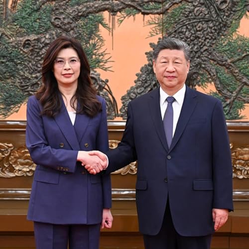 Xi meets KMT leader Cheng Li-wun in Beijing by Unknown