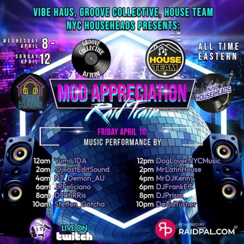 The Clubhouse by DJ FrankEC on the Mod Apprectiation Raid Train (4-10-26)