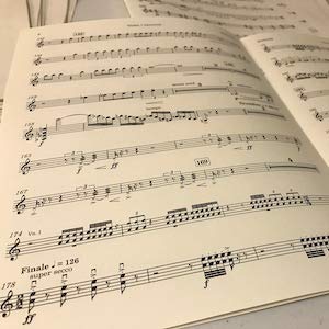 Score preparation and production checklist (encore) by Unknown