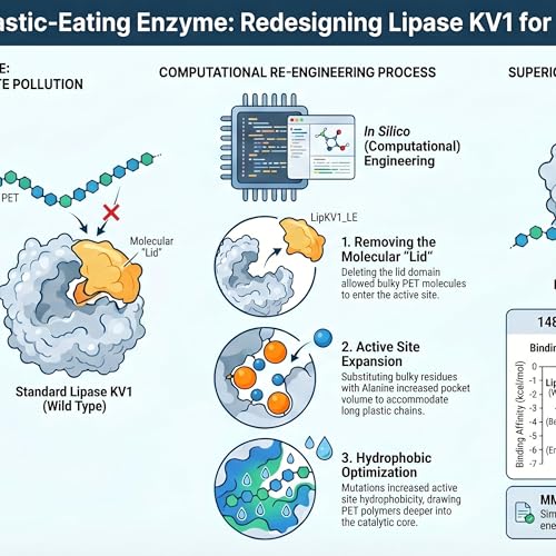 Hacking bacterial enzymes to eat plastic by Unknown
