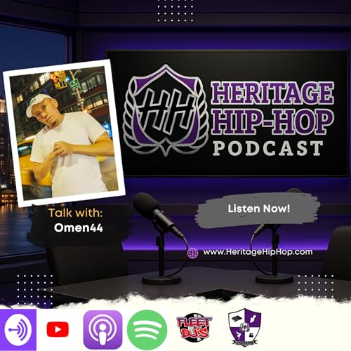 Japanese Hip-Hop Artist Omen44 Breaks Down the Global State of Hip-Hop | Heritage Hip-Hop Podcast Ep. 245 by Unknown