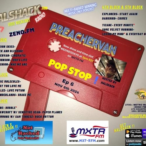 Episode 313: Halshack (Non Stop Pop 6) no host- April 12, 2026- (POP STOP 6)-Original Nov 6, 2024- Shacklist on Halshack com- Find the full version on the podcast feed by Unknown