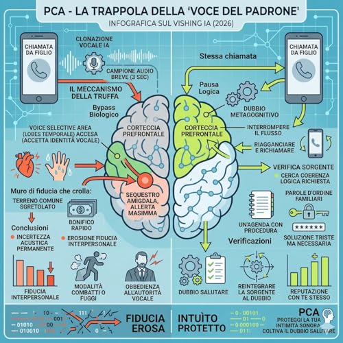 La "Voce del Padrone": Psicologia delle Truffe con Cloni Vocali IA by Unknown