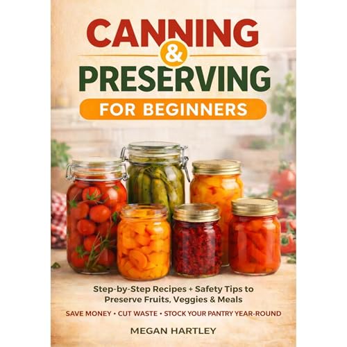 Canning and Preserving for Beginners by Megan Hartley
